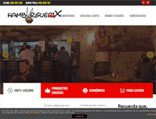 Tablet Screenshot of hamburguerix.com